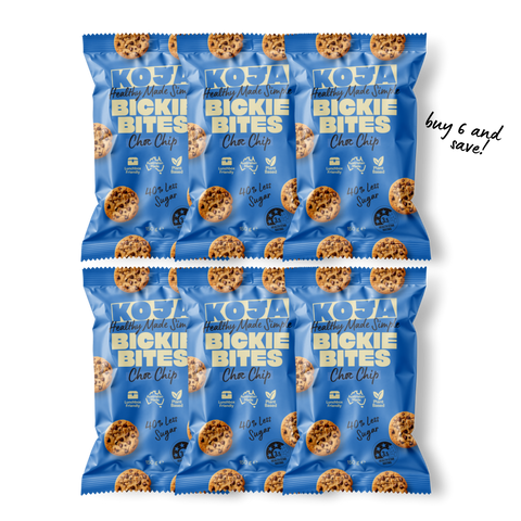 Choc Chip Bickie Bites