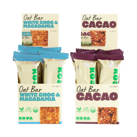 Oat Bars - 2 x Carton Pack - 24 Bars