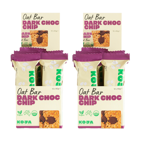 KOJA Oat Bars - Buy 2 or More Cartons & Save 15% - Mix and Match