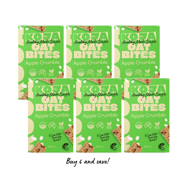 Apple Crumble Oat Bites