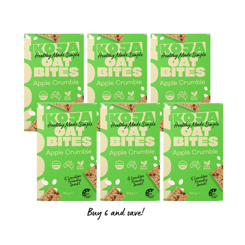 Apple Crumble Oat Bites