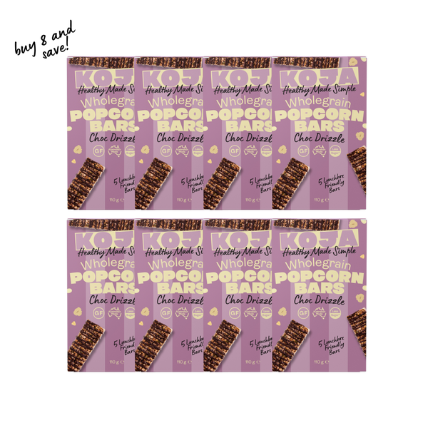 Choc Drizzle Wholegrain Popcorn Bar