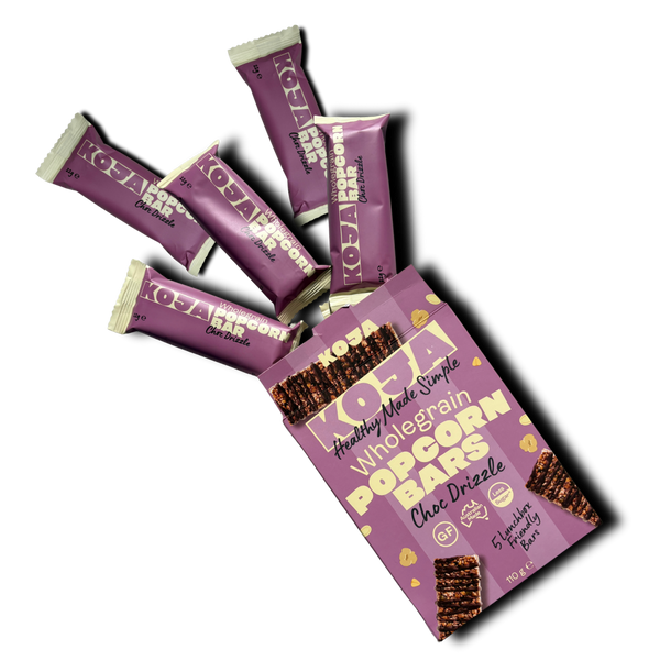Choc Drizzle Wholegrain Popcorn Bar