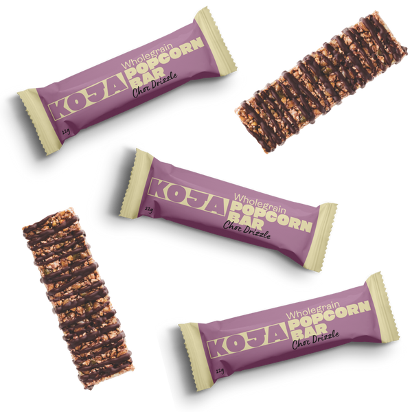 Choc Drizzle Wholegrain Popcorn Bar