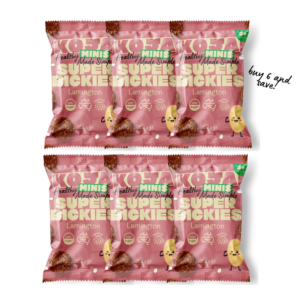 KOJA Minis Super Bickies Lamington