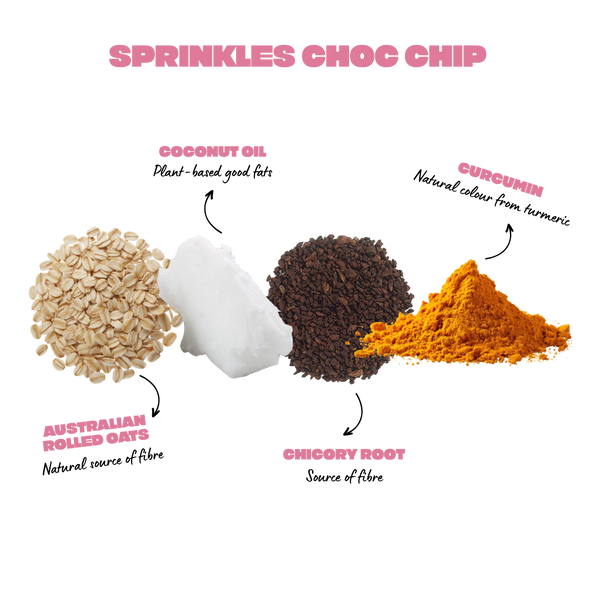 Sprinkles Choc Chip Oat Bites