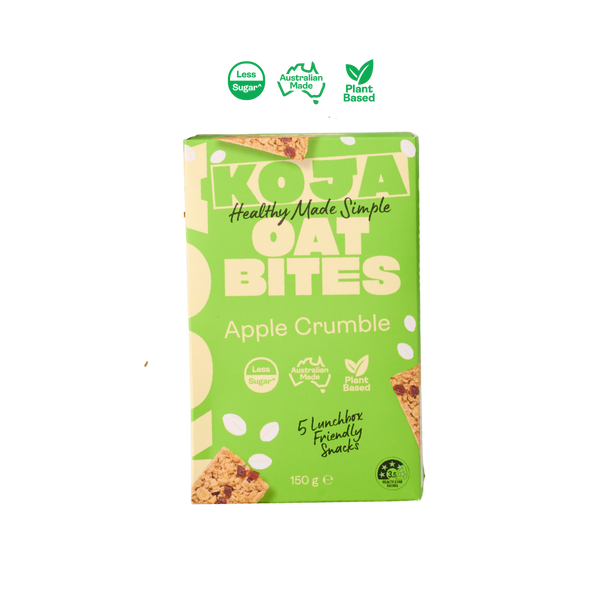 Apple Crumble Oat Bites
