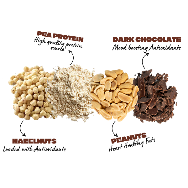 Choc Hazelnut Plant Protein Bar