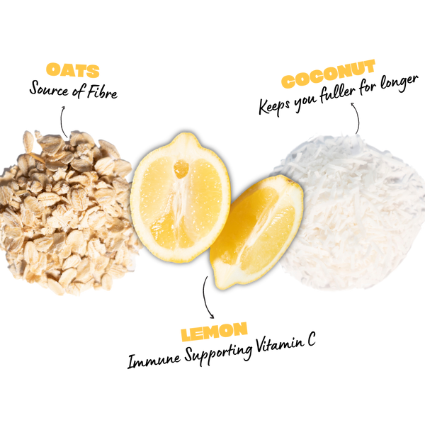 Lemon & Coconut Oat Bar