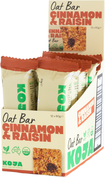 Cinnamon & Raisin Oat Bar - 12 Bars