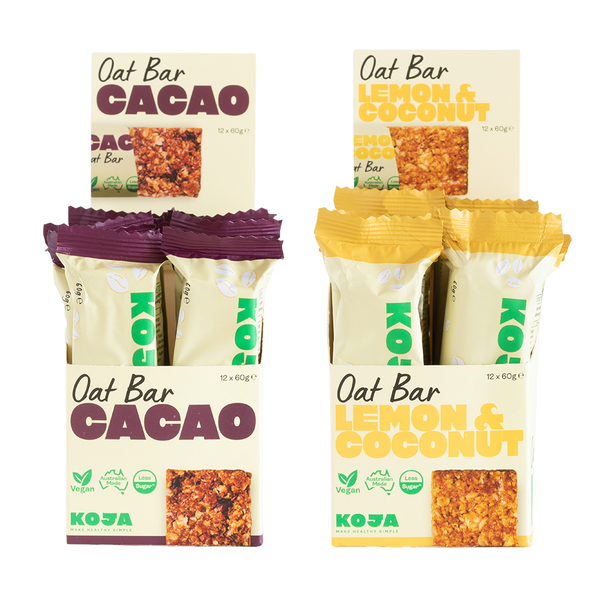 Oat Bars - 2 x Carton Pack - 24 Bars